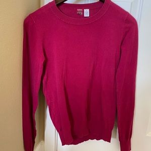 Nordstrom BP burgundy crewneck sweater